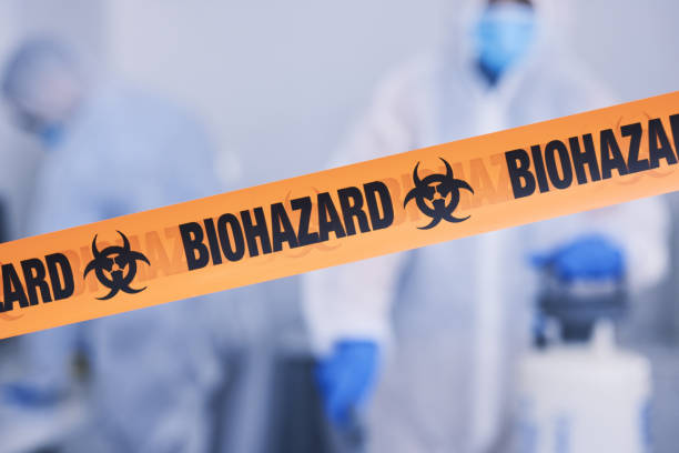 Professional Biohazard Cleanup technician working in Cedar Rapids, NE
